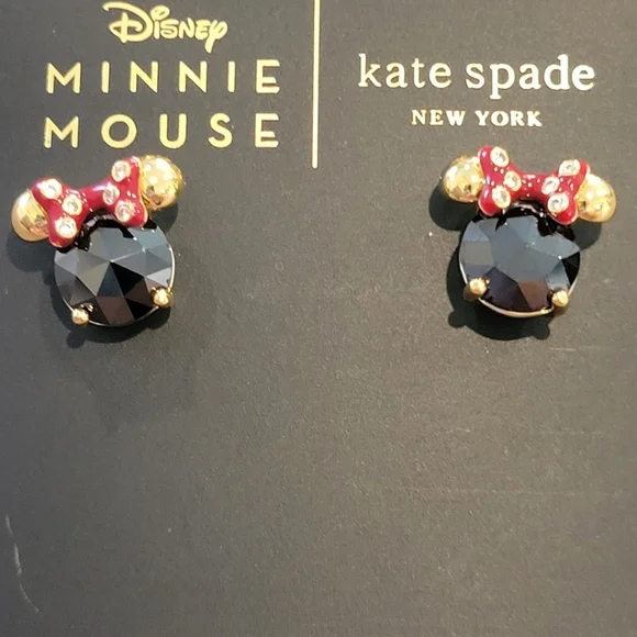 NWT | Disney X Kate Spade New York | Minnie Stud Earrings - Picture 4 of 6